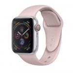 Wholesale Pro Soft Silicone Sport Strap Wristband Replacement for Apple Watch Series Ultra/9/8/7/6/5/4/3/2/1/SE - 49MM/45MM/44MM/42MM (Rose Pink)